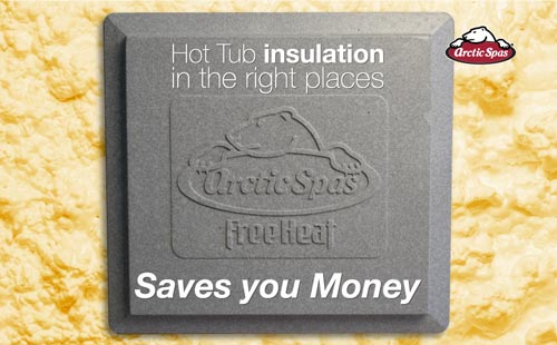 hot tub insulation in the right places saves you money
